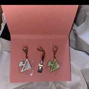 Brand new Prada Beauty charms